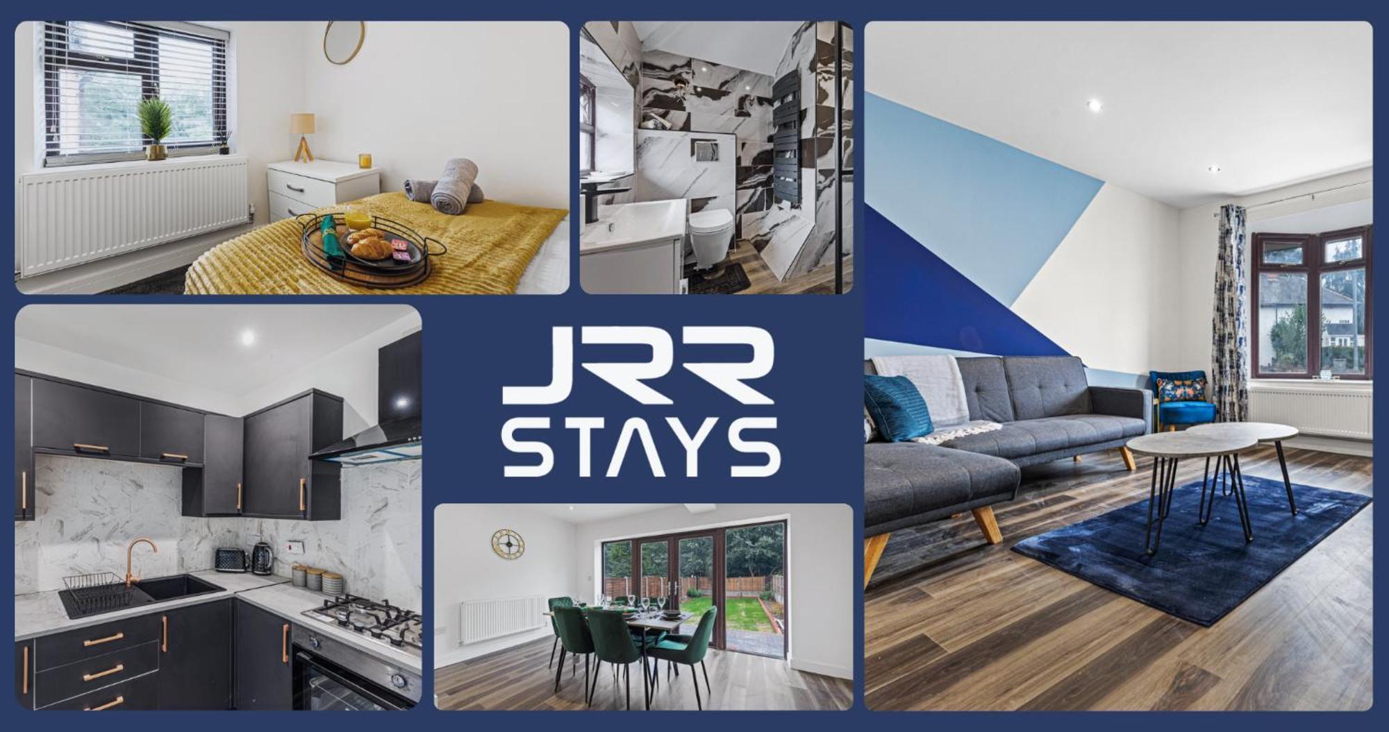 Walsall - 4 Bedroom House, Wi-Fi, Garden , Sleeps 8 - Jrr Stays Bescot Exterior foto